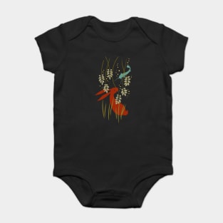 Rabbit and Fish Baby Bodysuit